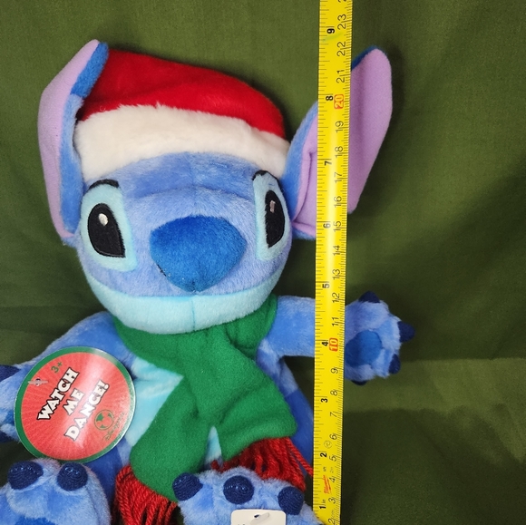 NWT Disney Store Lilo & Stitch Musical Dancing Animatronic Christmas 8" Plush - Picture 9 of 9